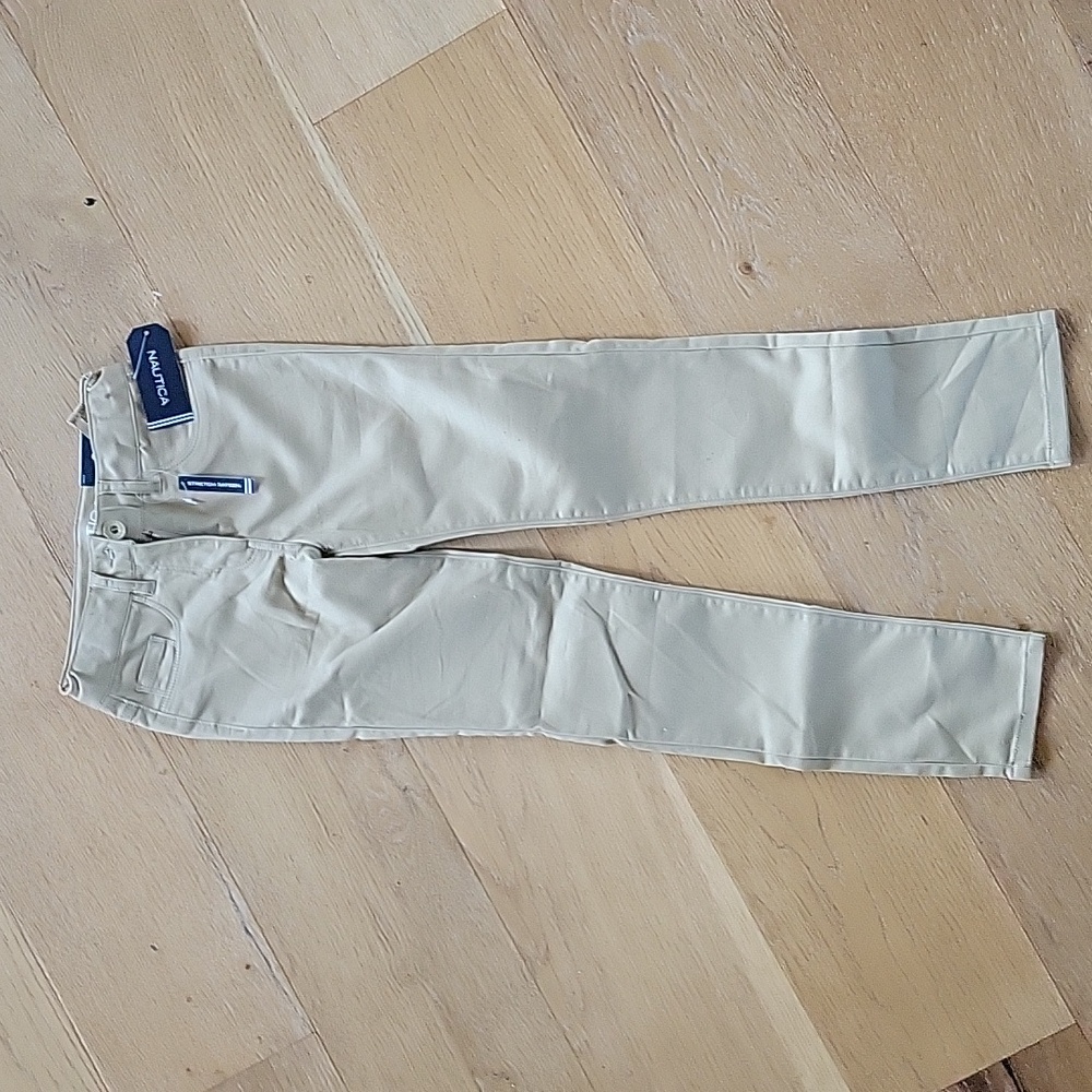 Nautical skinny pant